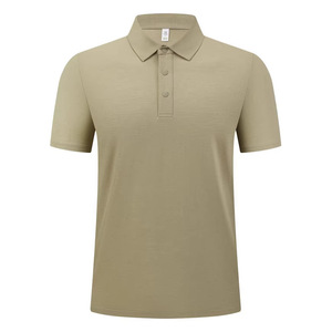 Camisa Polo de Lino con Cuello y Manga Corta, Blanca, Transpirable, Unisex, Ropa de Trabajo de Verano - Product Image 3