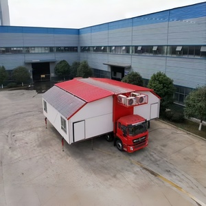 Camion de restauration mobile personnalisable de grande taille, pliable et extensible, pour banquets, événements et expositions - Product Image 5