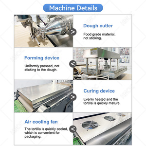 Máquina para Hacer Roti Jowar Industrial HNOC, Prensa para Masa <span class=keywords><strong>de</strong></span> <span class=keywords><strong>Tortilla</strong></span>, Máquina para Hacer Tortillas <span class=keywords><strong>de</strong></span> Harina <span class=keywords><strong>de</strong></span> Maíz en Venta - Product Image 5