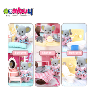 Poupées lapin <span class=keywords><strong>pour</strong></span> enfants, jouets mignons, maisons, diy, jeux de simulation, - Product Image 6