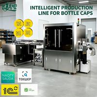 Machine de marquage laser à alimentation automatique pour bouchons de bouteilles, codage un objet-un code, solution de contrôle de qualité de production automatisée