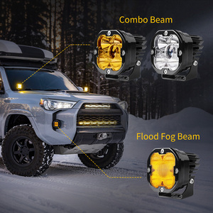 Luces LED de 3 Pulgadas para Pilar A, Alcance de 1000 Metros, Resistentes al Agua IP68, para Jeep Wrangler, Ford Bronco, SUV - Product Image 6