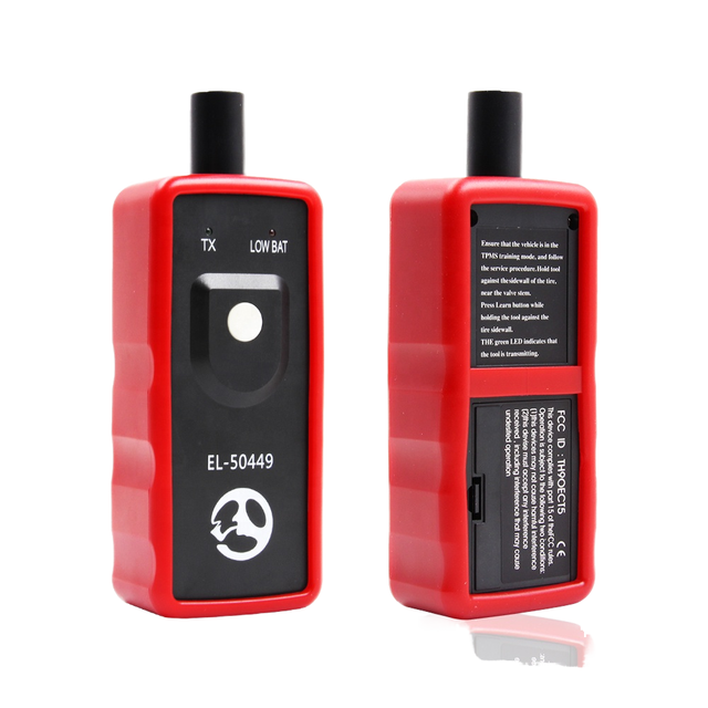 Yellow Digital OBD EL50448 EL50449 TPMS Tire Pressure Reset Instrument with Solar Charging Universal Fitment OEM Brand