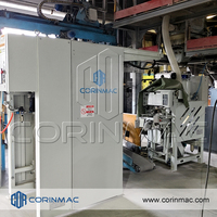 Ligne de machines d'emballage automatique électrique haute vitesse à commande PLC pour le remplissage, le scellage, le comptage et l'emballage de sachets plastiques pour produits chimiques