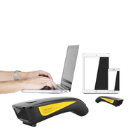 Escáner de código de barras C750 BT 2D Lector QR inalámbrico de bolsillo Matriz DE DATOS PDF417 IOS Android Windows