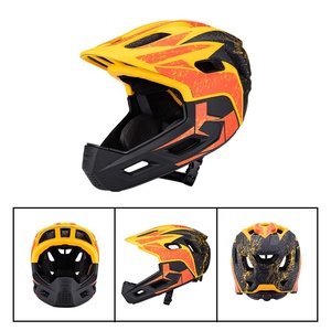 Casco Infantil de Protección Facial Completa, Protector de Mentón Desmontable, Doble Uso, con Material PC EPS, Casco de Ciclismo - Product Image 1