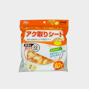 SEIWA-PRO foglio di filtro in schiuma di diametro 22cm confezione da 10P per lavelli da cucina - Product Image 1