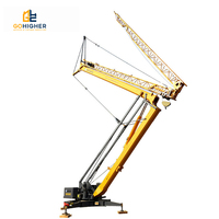 GOHIGHER mini grue à tour à montage automatique Petite grue à tour pliante mobile de 2 tonnes