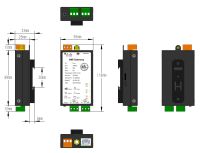 Sunfull HMI1002-ARM-WiFi Modbus, WiFi, BACnet a BACnet, Modbus OPC UA, MQTT, BTL, CE, Sistema BA, Recopilación de Datos IOT