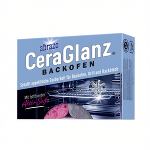 Éponge de four Abrazo CeraGlanz, lot de 2, tampon en laine d'acier inoxydable pour four, grill et plaque de cuisson - Product Image 2