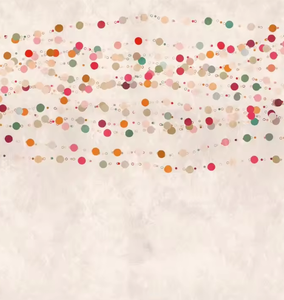 Photo <strong>Wallpaper</strong> Murals Dots Circles Beige <strong>Orange</strong> Non Woven Vinyl Graphic Wall Mural for Hotel - Product Image 3