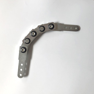 Functional Hardware Chain 5 Pin 270 Degree Short Cold Rolled Steel Durable Furniture Hinge - Product Image 2