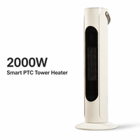 Nouvel Arrivage Chauffage Convecteur Portable Intelligent sur Pied, Chauffage Rapide, Température Constante, Silencieux, Tête Orientable, Économe en Énergie
