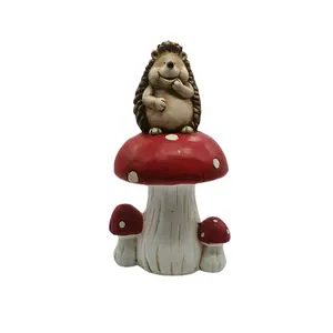 Cheap Garden decoration resin mushroom magnesium oxide mushroom statues