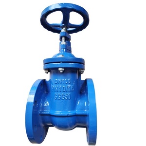 Vanne à opercule Longyao Shuangyong DN100 PN16 GGG50 en fonte pour eau, air et huile, type interrupteur - Product Image 1