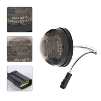 Kit d'éclairage de mise à jour Led, 8 pièces, indicateur rond ambre avant latéral arrière pour Land Rover Defender 90/110 avec assemblage clignotant