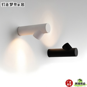 Minimalist Wall Lamp Led E27 <b>Switch</b> Control For Living Room Bedroom Hallway Staircase Background <b>Lighting</b> - Product Image 5