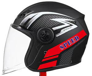 Casque de moto intégral de style rétro pour enfants en ABS avec doublure en mousse et fermeture à dégagement rapide Produit OEM de taille libre - Product Image 5