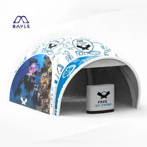 3D tasarım özel reklam promosyon şişme kubbeli çadır olay dev hava Gazebo sergi etkinlik çadırı