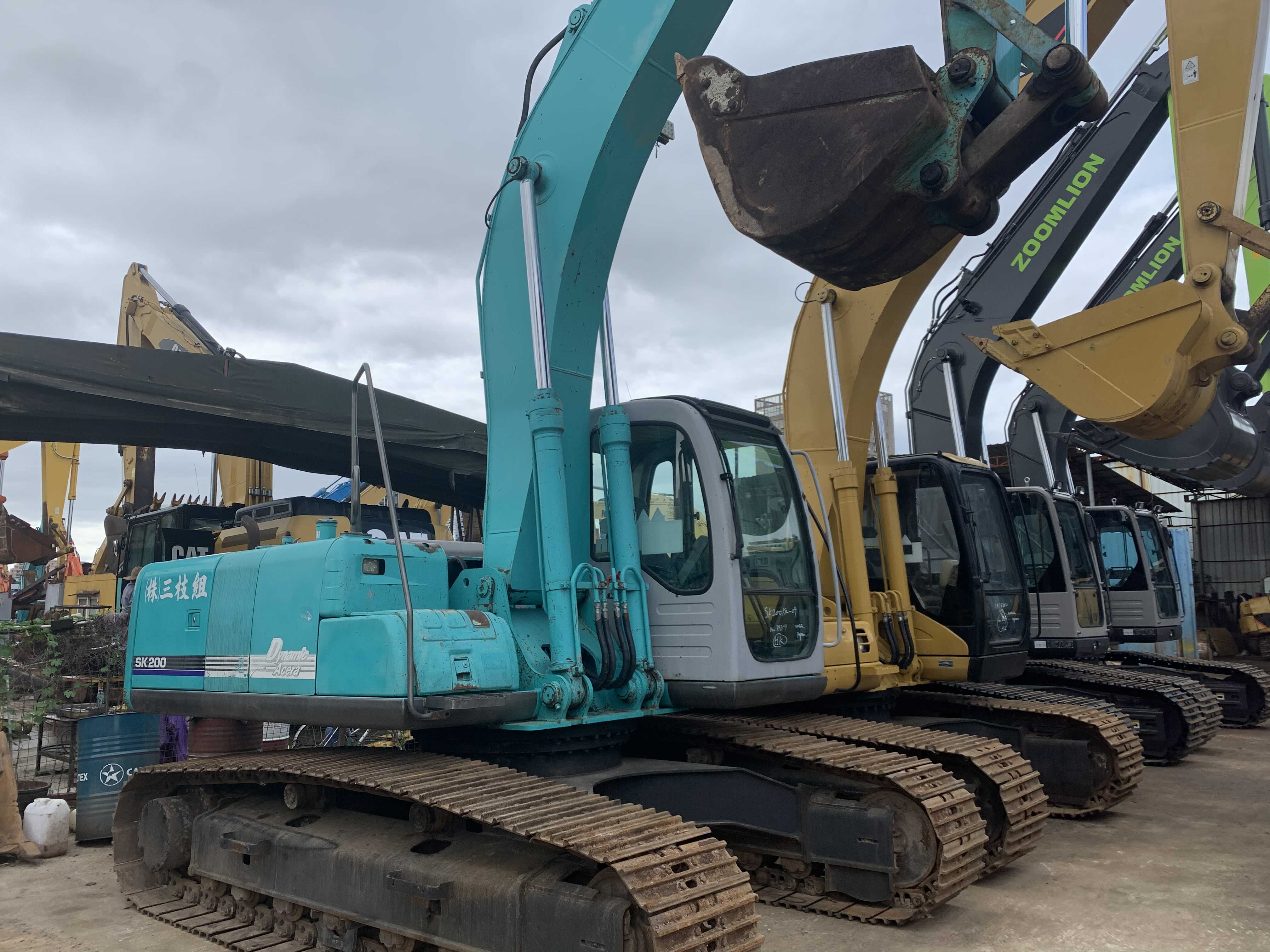 In Stock Excavator Kobelco Sk200 Side Cutter Alloy Steel Cutting