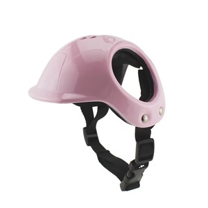 <span class=keywords><strong>Casque</strong></span> de sécurité pour animaux de compagnie en plastique solide, écologique et réglable, pour chats et chiens, avec trous pour les oreilles - Product Image 6