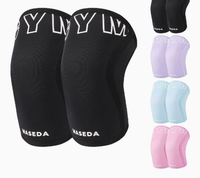 Genouillères de compression pour la musculation, le powerlifting, l'entraînement en salle de sport, les squats, la protection des genoux pour hommes et femmes