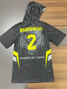 Maglia da basket in poliestere 100% personalizzata all'ingrosso maglietta da tiro con cappuccio vecchia maglia da basket reversibile - Product Image 4