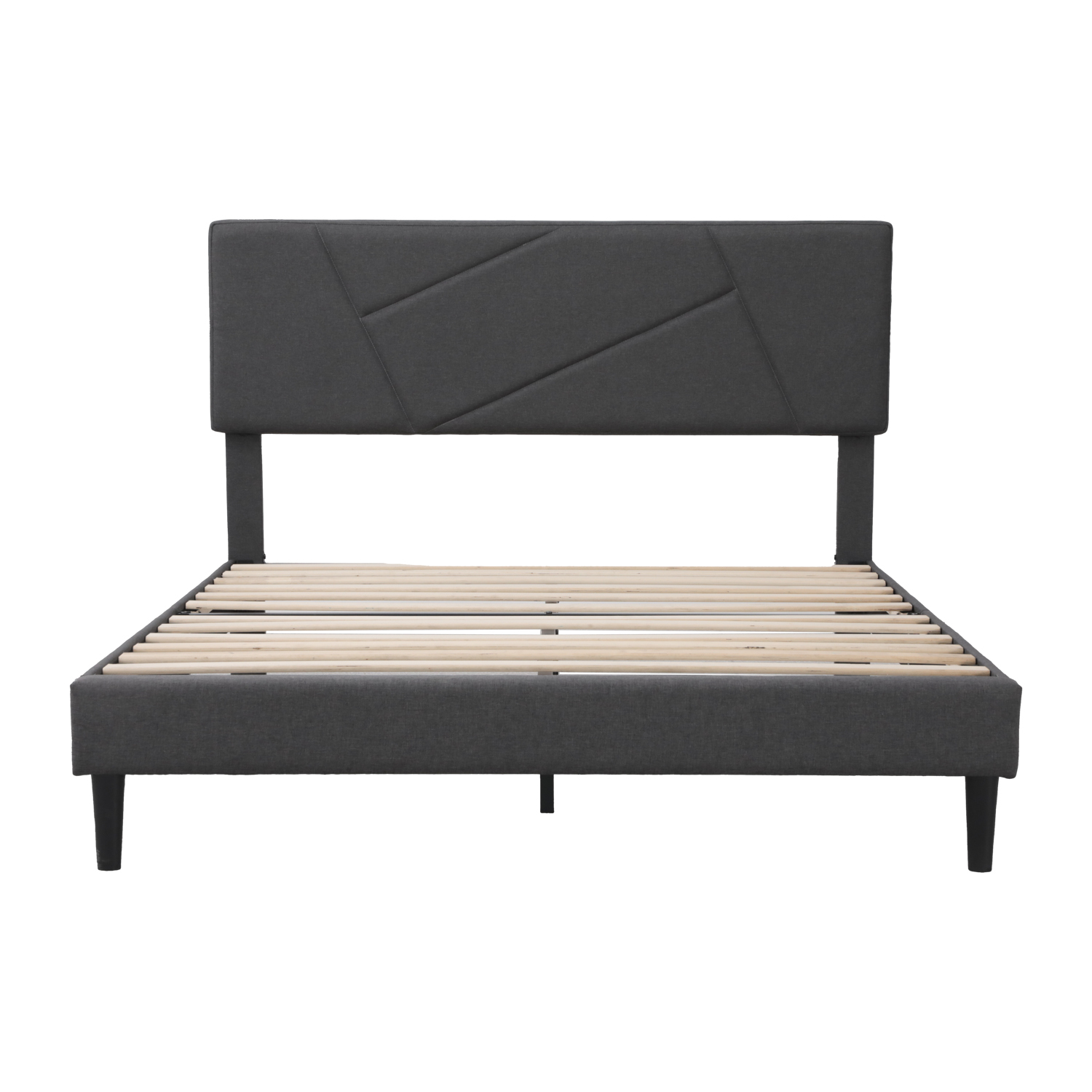 Dingzhi Furniture Wood Double Bed Designs Bed Room Furniture Bedroom Set Upholstered Bed