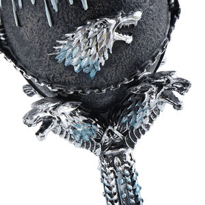 Gobelet en plastique antique 3D, fantaisie, roi loup, gobelet en acier inoxydable, chanson de glace et de feu, verre médiéval, gobelet en résine, gobelet à neige fondante - Product Image 6