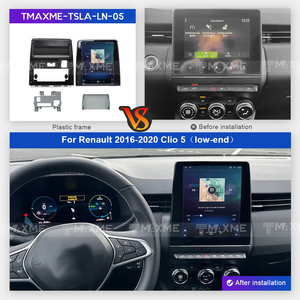 Maisimei TS10 9.7 "écran tactile autoradio pour <span class=keywords><strong>Renault</strong></span> 2016-2020 <span class=keywords><strong>Clio</strong></span> <span class=keywords><strong>5</strong></span> Auto GPS WIFI 4G RDS BT Canbus caméra <span class=keywords><strong>Carplay</strong></span> Radio - Product Image 2