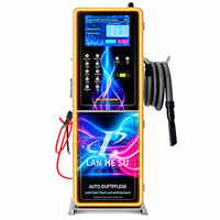 Stasiun Pengisian Ban dan Diffuser Aroma Mobil 2-in-1 Komersial, Peralatan Detailing Cuci Mobil Swalayan dari Baja Tahan Karat SUS304