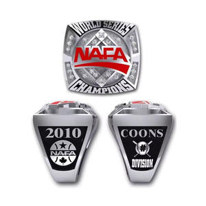 Bague de championnat de basket-ball en laiton personnalisée bijoux et cadeau de haute qualité sans moule pour les prix de récompenses de jeu de basket-ball - Product Image 4