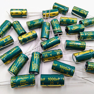 Tần số cao tụ điện điện LF loạt 470uf63v 13*21 màu xanh lá cây vàng jwco - Product Image 6