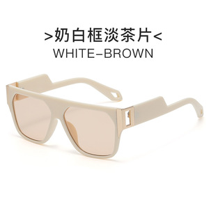 Nouvelles lunettes de soleil pour femmes, best-seller transfrontalier, <span class=keywords><strong>concept</strong></span> euro-américain, design polygonal, miroir intégré, style urbain tendance - Product Image 6