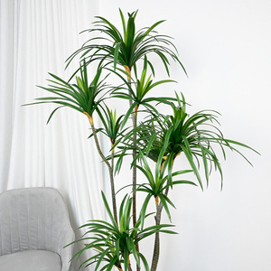 Artificial Palm <b>Tree</b> Indoor Floor Plant Soft Pvc High Simulation Home Decoration Wedding Props - Product Image 4