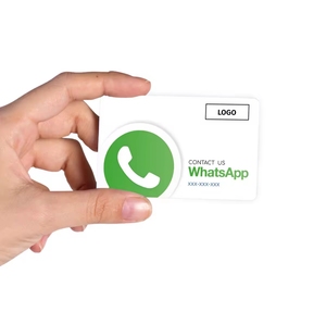 Cá nhân <span class=keywords><strong>PVC</strong></span> Google xem xét Thẻ <span class=keywords><strong>NFC</strong></span> QR mã thẻ kinh doanh Phương tiện truyền thông xã hội tương thích không thấm nước 13.56MHz thẻ - Product Image 4