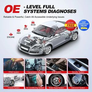 أداة تشخيص أعطال السيارة thinktodal Mini ECU تحكم ثنائي الاتجاه محلل محرك تشفير ، أداة تشخيص أعطال السيارة OBD2 - Product Image 6