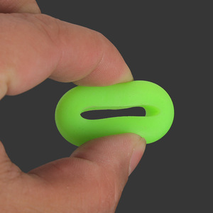 Bouchon de canne à pêche en silicone hautement élastique pour gros poissons, accessoire de pêche, couleur rose - Product Image 3