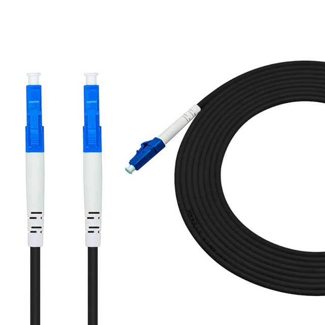 10m 20m 30m LC to LC Outdoor Armored Simplex 9/125 SM Fiber Optic Cable Jumper Optical Patch Cord Singlemode UPC/APC