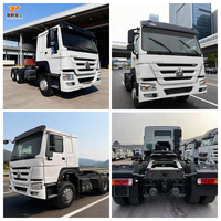 Camion tracteur lourd H0W0 6X4 pour le transport de conteneurs