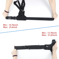 Sangle de fixation réglable et confortable pour GoPro Hero 14 13 12 11 10 9 8 7, caméra DJI Action 6 5Pro 4 3, Insta360 Ace