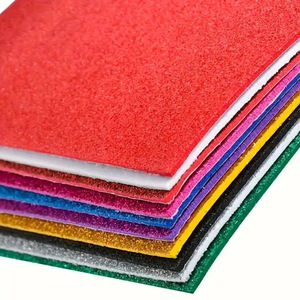 แผ่นโฟม EVA กลิตเตอร์แบบเป็นมิตรกับสิ่งแวดล้อม ขายส่ง หนา 1.5 มม. 2 มม. โฟม EVA สีสันสดใสสำหรับงานฝีมือเด็ก งานศิลปะโรงเรียน และงาน DIY - Product Image 1