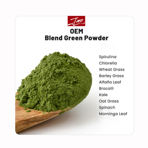 OEM özel etiket Superfood maddeler organik süper yeşil toz içecek ve gıdalar için - Product Image 5