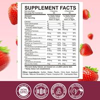 Gommes multivitaminées avec calcium, zinc, soutien immunitaire, renforcement du sang et soutien énergétique pour les carences en fer, l'anémie, végétaliennes
