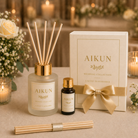 AIKUN Coffret Diffuseur d'Ambiance de Luxe Personnalisable avec Plusieurs Parfums et Emballage sur Mesure – Édition Quotidienne
