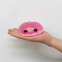 Jouet anti-stress Squishy en forme de boulette de maltose scintillante à remontée lente, type dumpling, pour TDAH, en provenance de notre entrepôt aux États-Unis