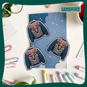 Patch brodé thermocollant personnalisé pour veste en jean de cowboy, pour sacs à dos, vêtements, tissu denim - Product Image 2