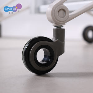 Meerlaagse Kapsalon <span class=keywords><strong>Trolley</strong></span> Met Houten Handvat Schoonheid Kapperskar Aluminium Frame Acryl Plank Voor Kapperszaak - Product Image 6