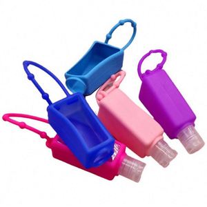 ขวดใส่เจลแอลกอฮอล์แบบพกพา ซิลิโคน สกรีนโลโก้ได้ ง่ายต่อการเปิด พร้อมเชือกห้อย สำหรับธุรกิจและของขวัญส่งเสริมการขาย - Product Image 5