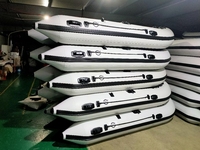 Bateau pneumatique de sport haute vitesse 360 cm SD360-AIR DECK pour la dérive, capacité 6 personnes